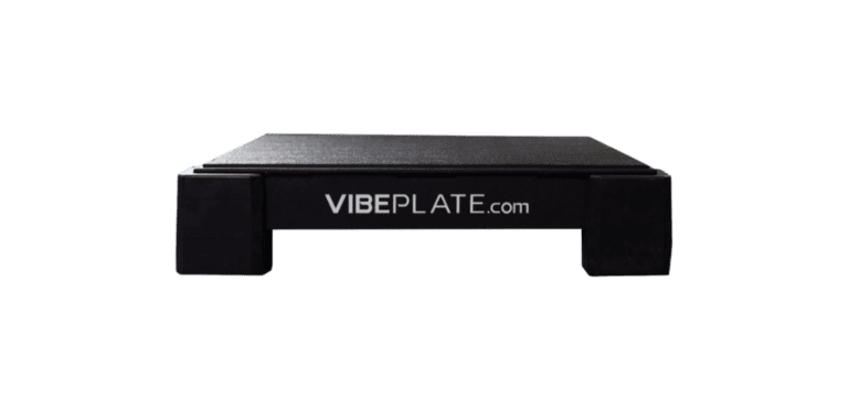 VibePlate 2424 model on a gradient blue and green background showcasing its design